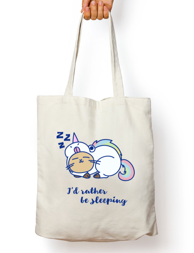 Meow-gical Zipper Tote Bag