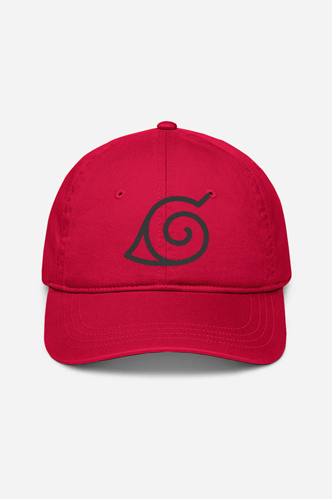 Hidden Leaf Embroidered Cap