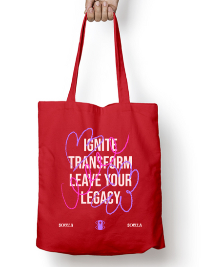 Legacy Transformation Zipper Tote Bag