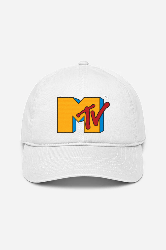 Retro MTV Logo Embroidered Cap