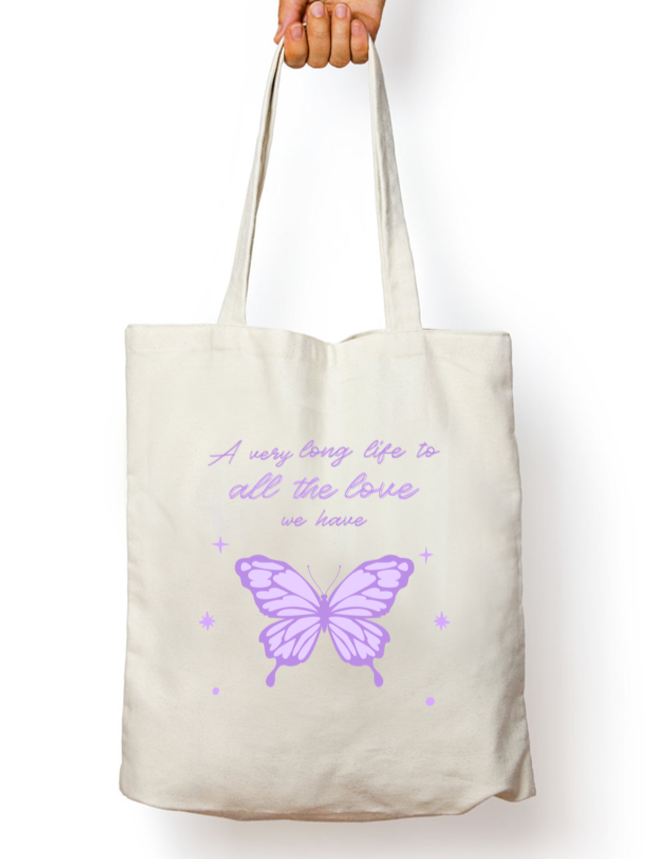 Eternal Love Stories TS Zipper Tote Bag