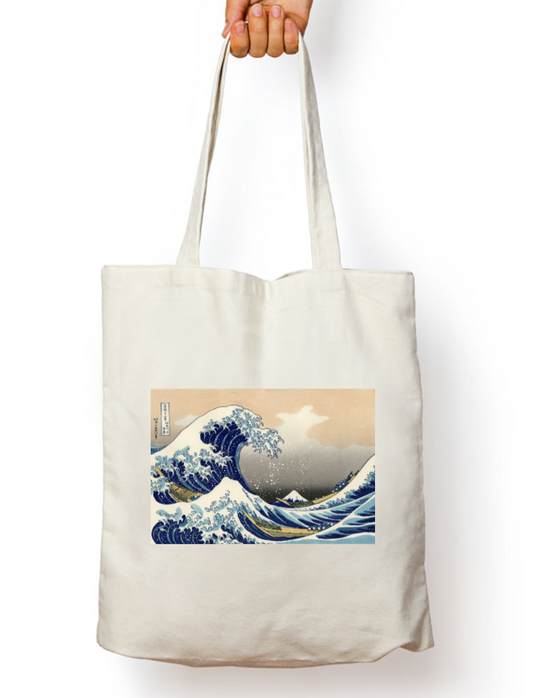Great Wave off Kanagawa  Zipper Tote Bag