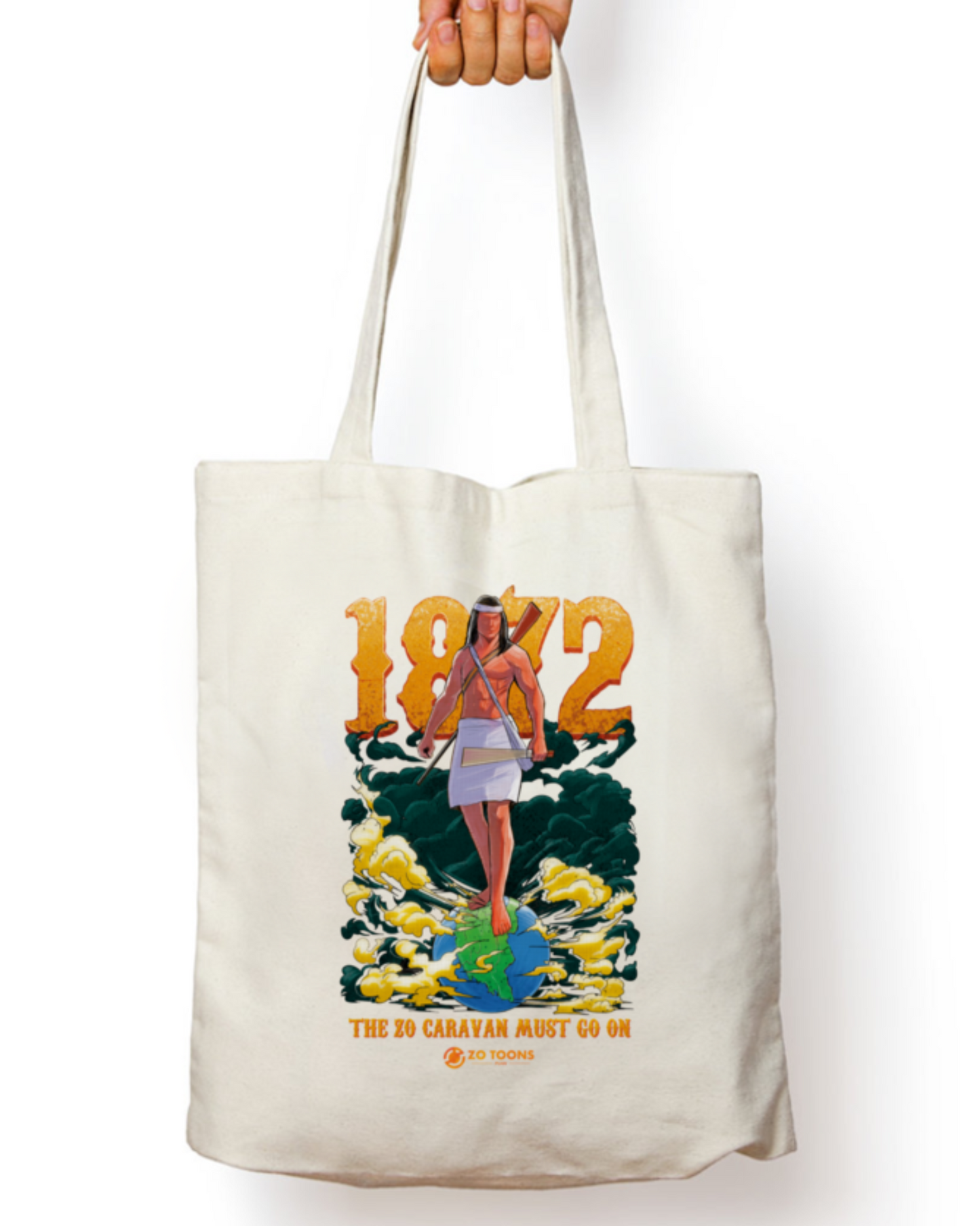 Zo Caravan 1872 Zipper Tote Bag