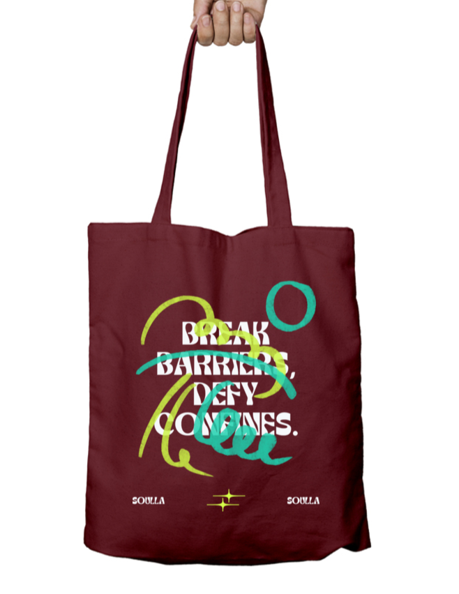 Boundless Rebel Soullaverse Zipper Tote Bag