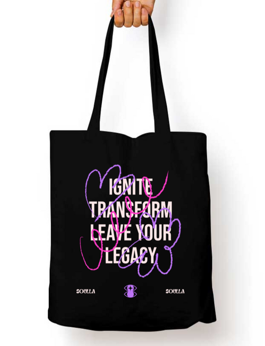 Legacy Transformation Zipper Tote Bag