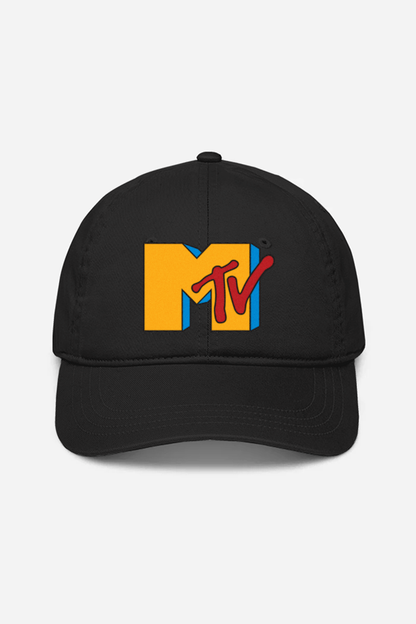 Retro MTV Logo Embroidered Cap