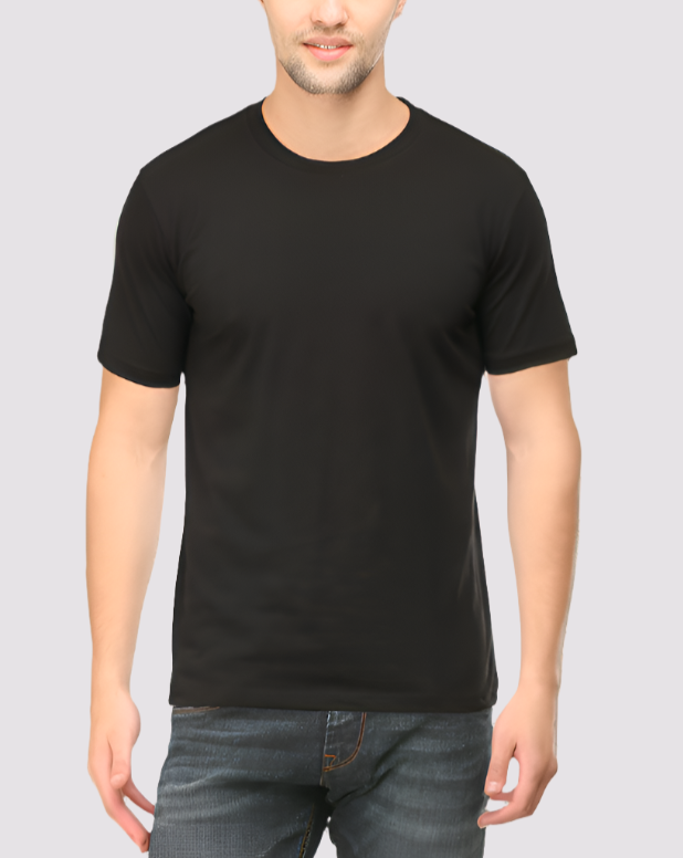 Solids: Black Tee