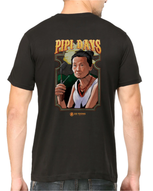 Pipi Days Tee (Back Print)