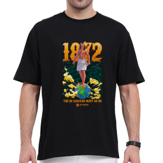 Zo Caravan 1872 Heavyweight Oversized Tee