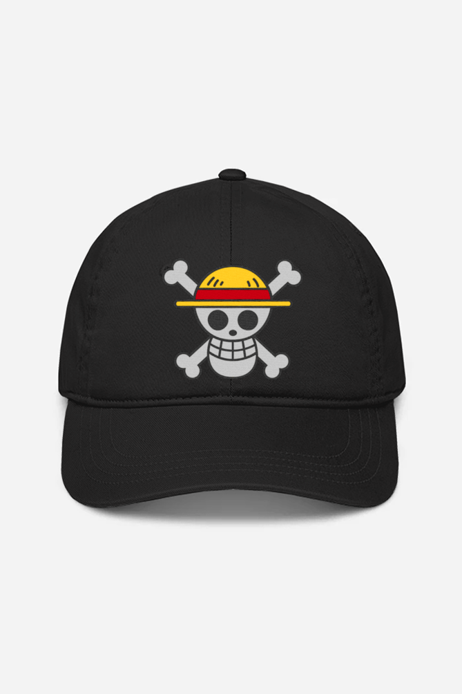 One Piece Emblem Embroidered Cap