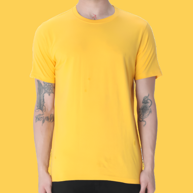 Solids: Golden Yellow Tee