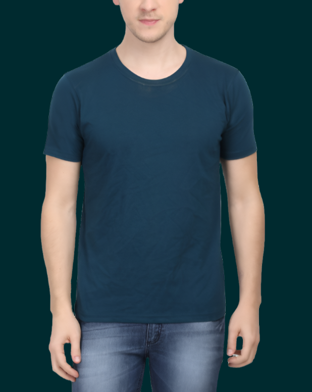 Solids: Petrol Blue Tee