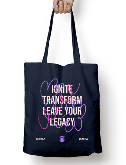 Legacy Transformation Zipper Tote Bag