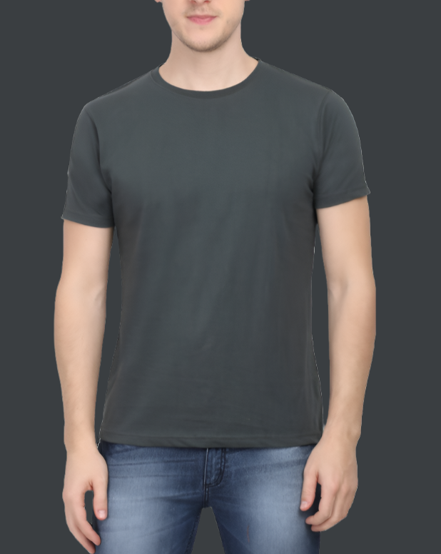 Solids: Steel Grey Tee