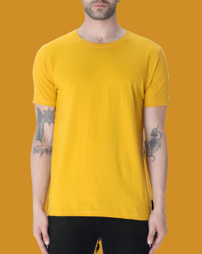 Solids: Mustard Yellow Tee