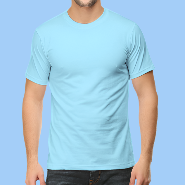 Solids: Baby Blue Tee