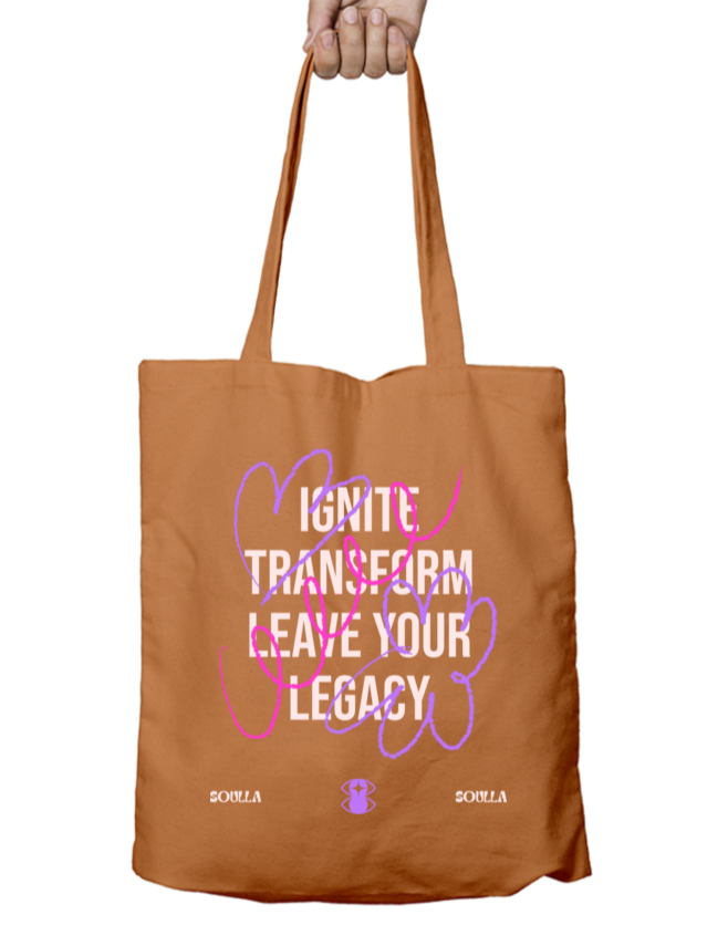 Legacy Transformation Zipper Tote Bag