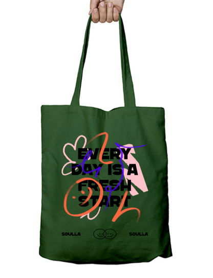 Fresh Start Graffiti Soullaverse Zipper Tote Bag