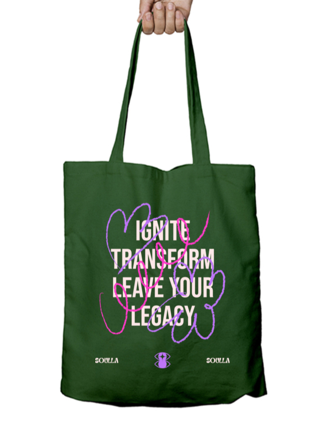 Legacy Transformation Zipper Tote Bag