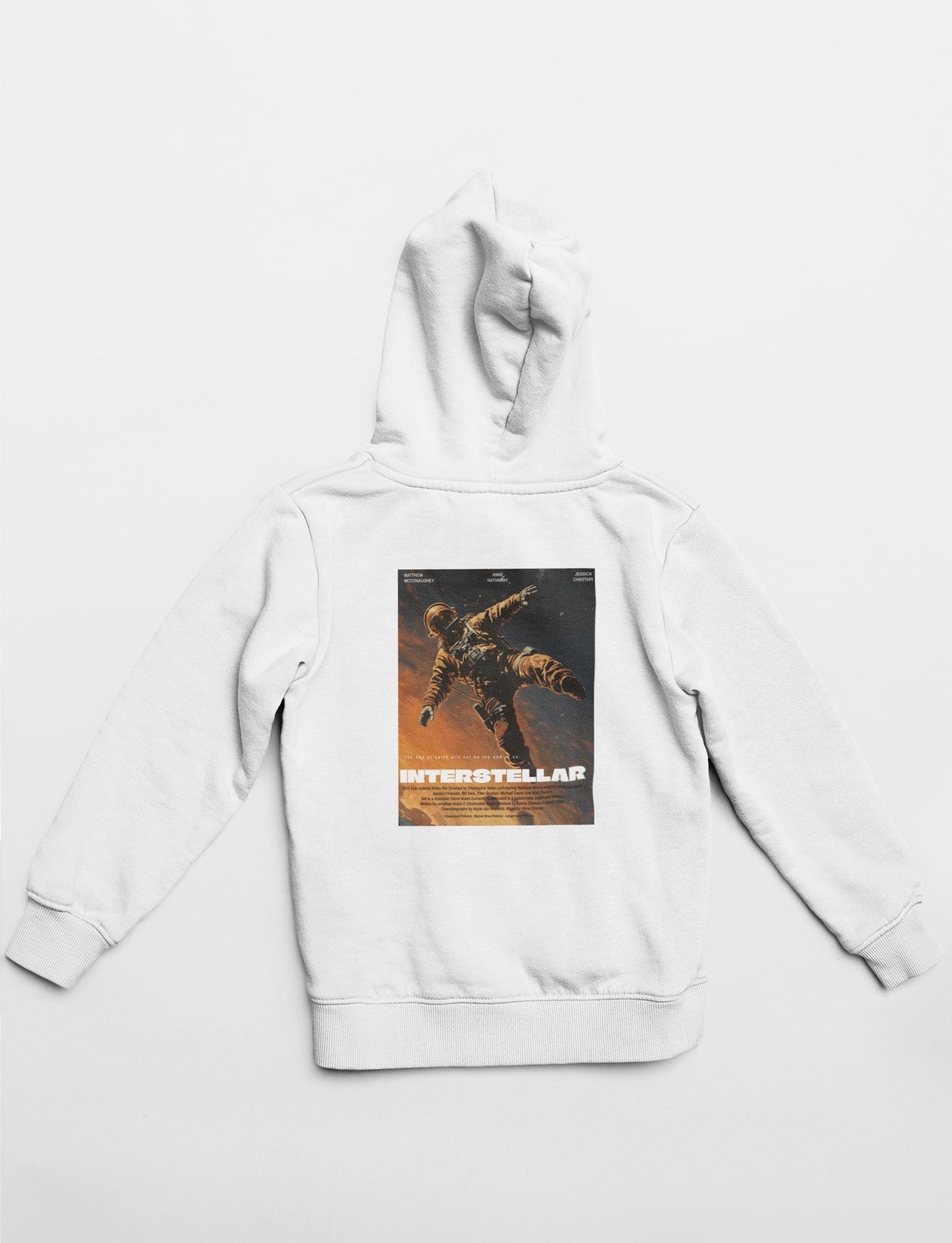 Interstellar 2014 Space Awaits Heavyweight Hoodie