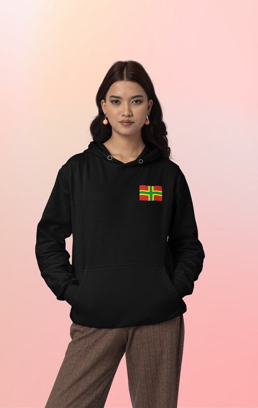 Zomi Embroidered Flag Heavyweight Hoodie