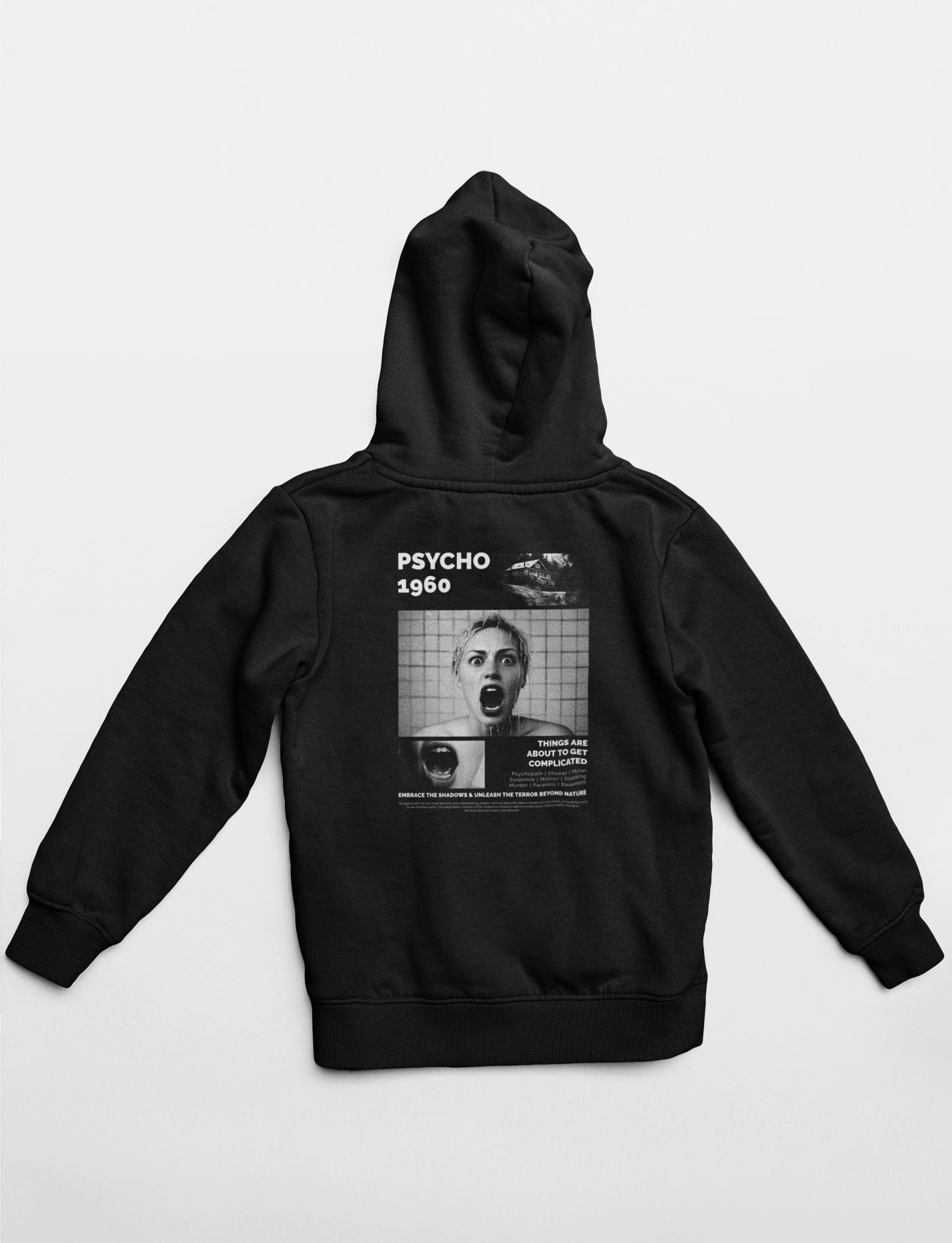 Psycho 1960 Cinematic History Heavyweight Hoodie