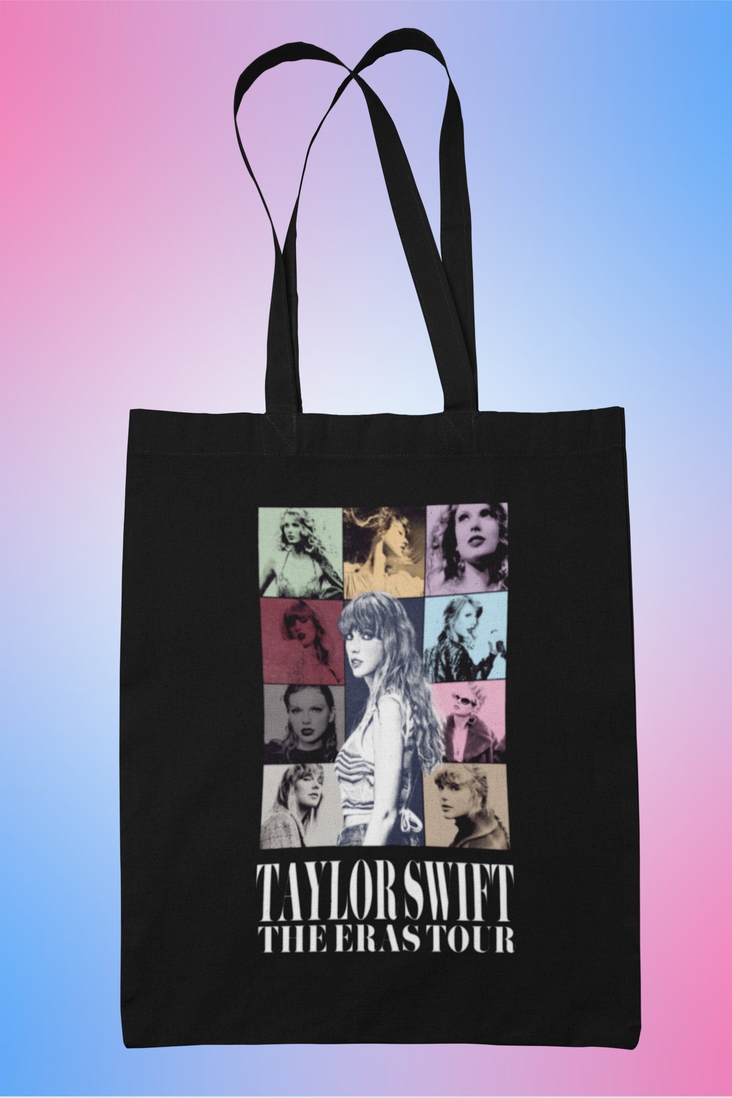 Taylor Swift Eras Tour Zipper Tote Bag