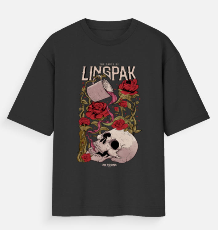 Lingpak Lightweight Oversized Tee