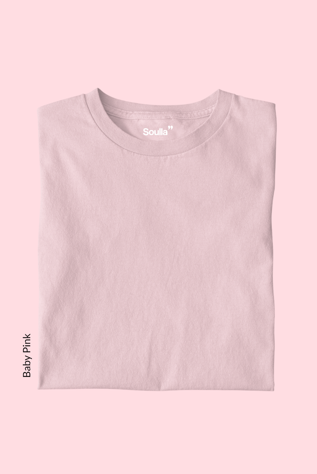 Solids: Light Baby Pink Tee