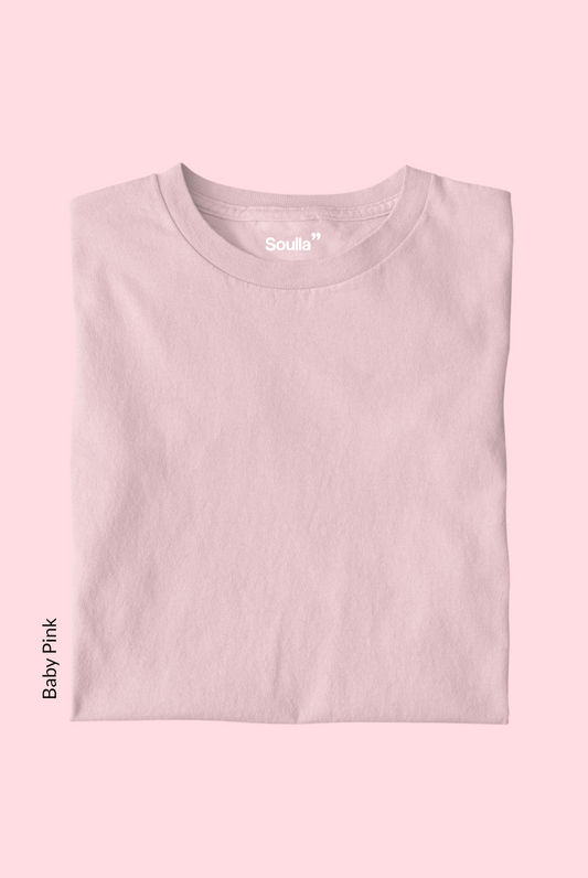 Solids: Light Baby Pink Tee