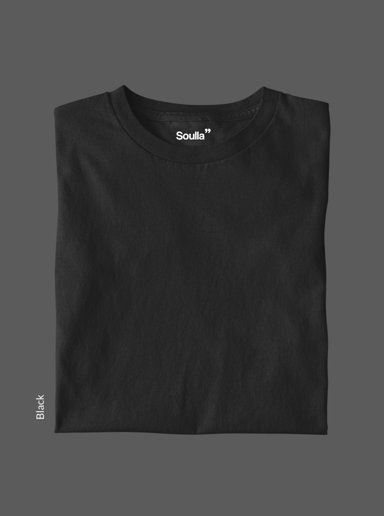 Solids: Black Tee