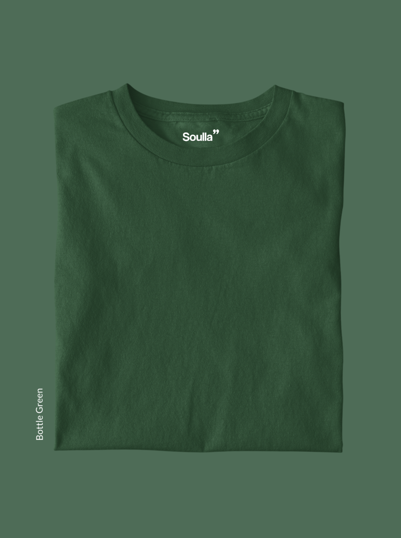 Solids: Bottle Green Tee