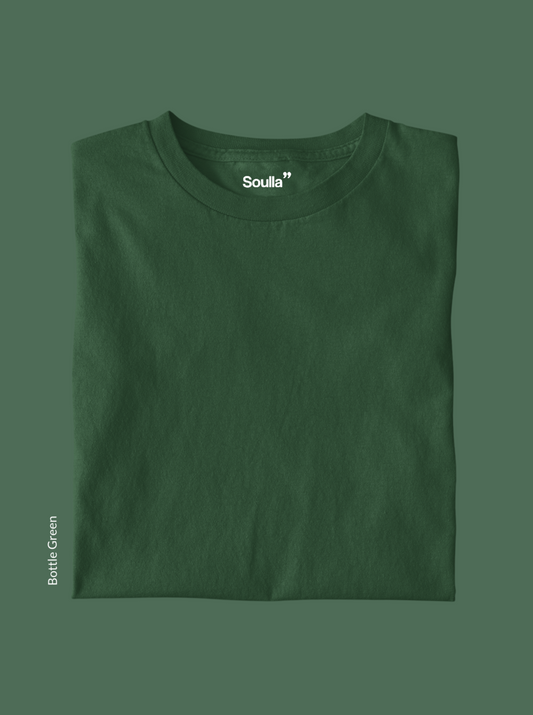 Solids: Bottle Green Tee