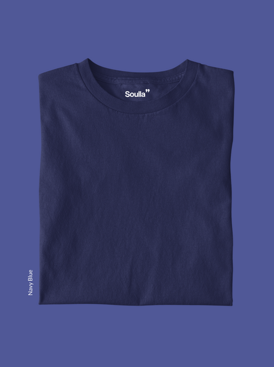 Solids: Navy Blue Tee