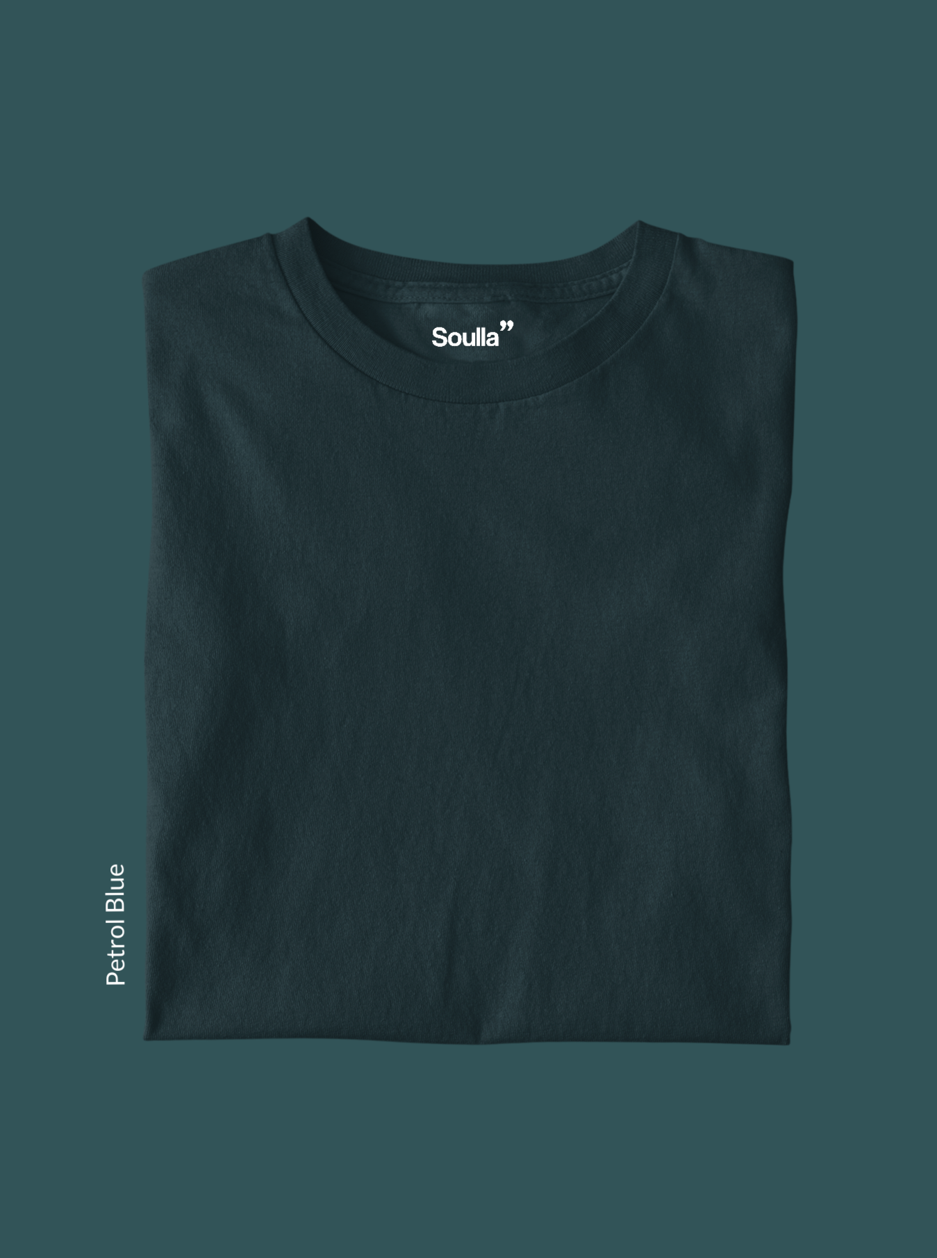 Solids: Petrol Blue Tee