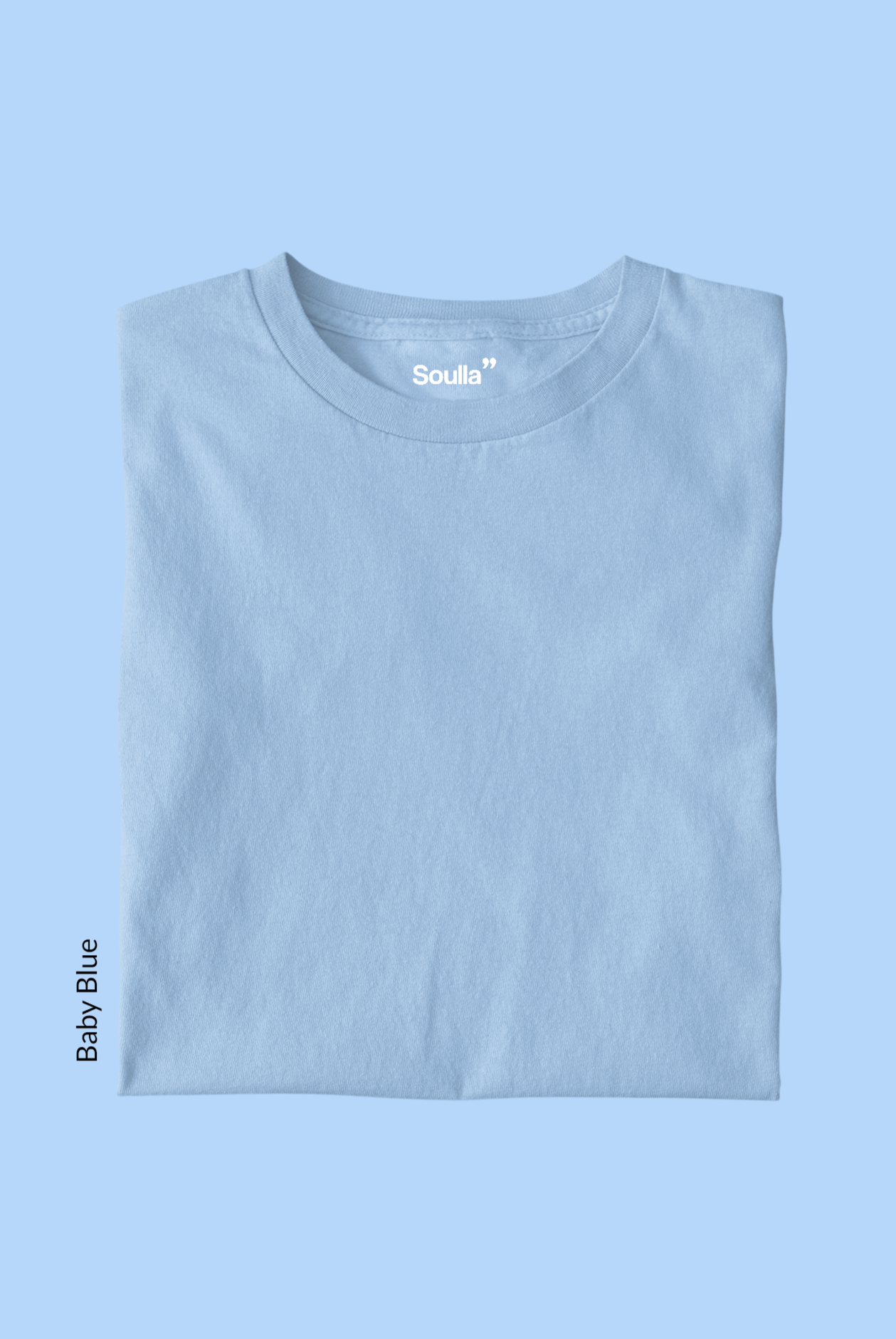 Solids: Baby Blue Tee