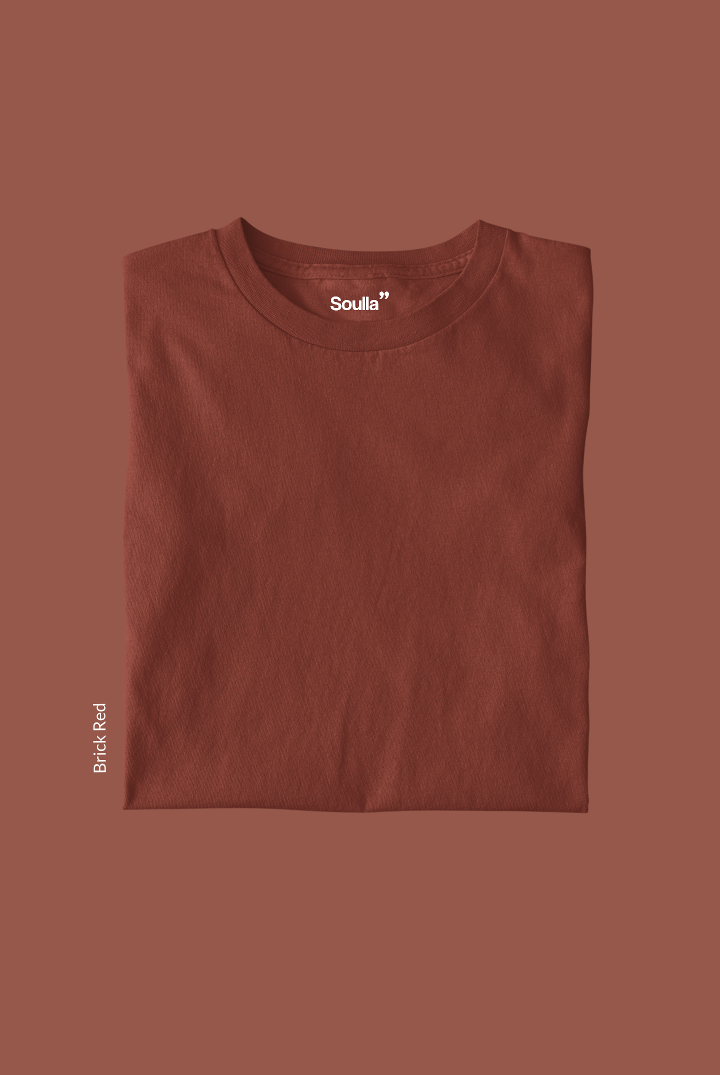 Solids: Brick Red Tee