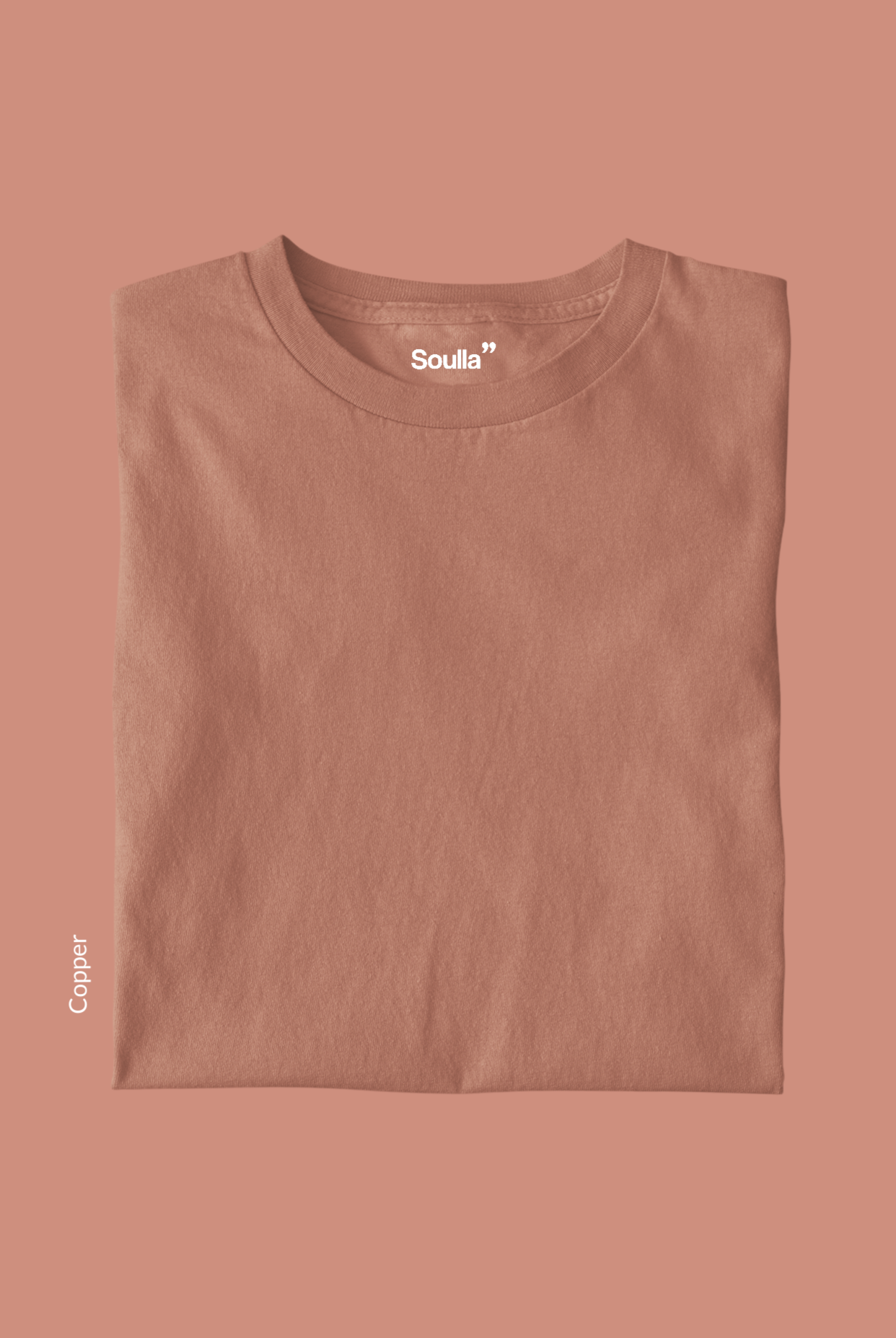 Solids: Copper Tee