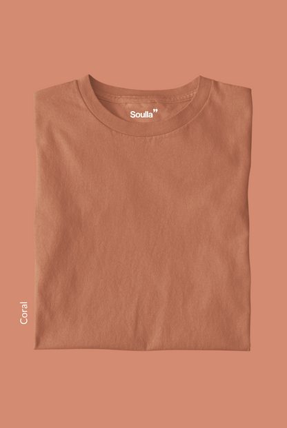 Solids: Coral Tee