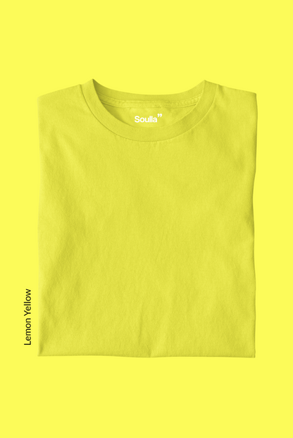 Solids: Lemon Yellow Tee