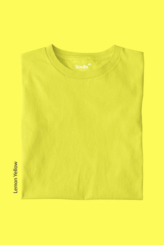 Solids: Lemon Yellow Tee