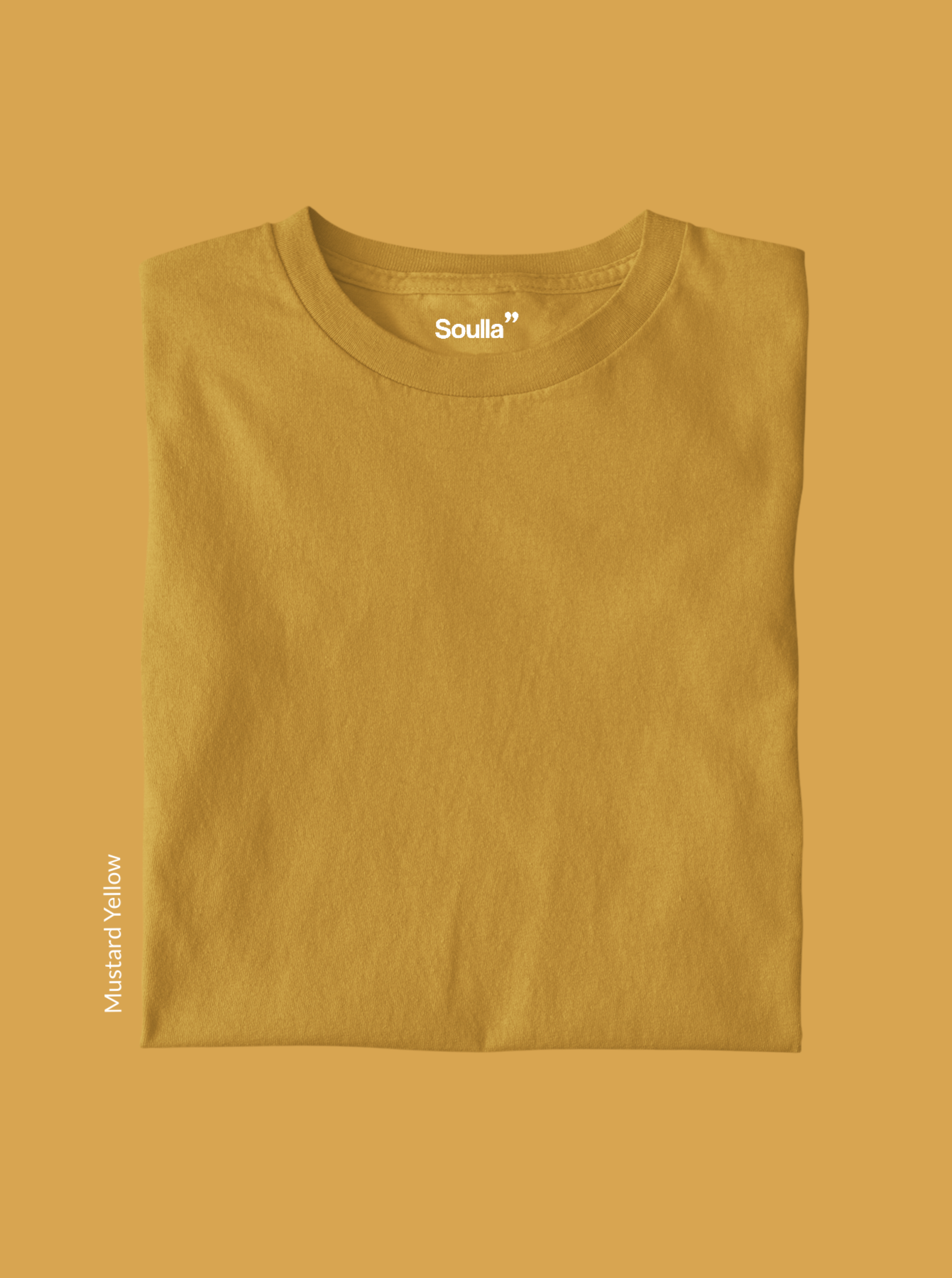 Solids: Mustard Yellow Tee