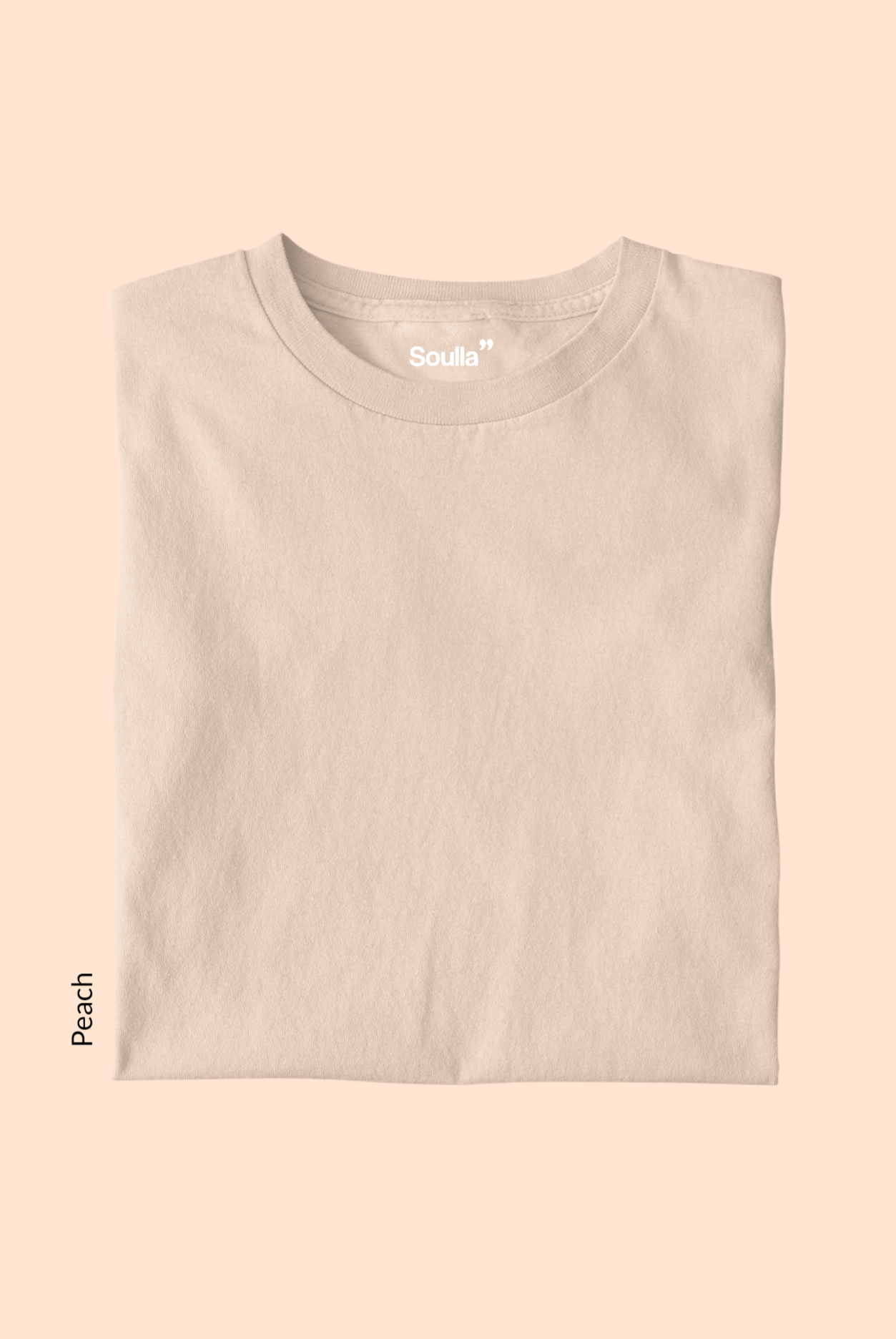 Solids: Peach Tee