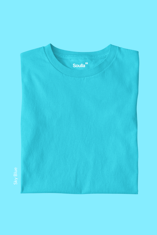 Solids: Sky Blue Tee