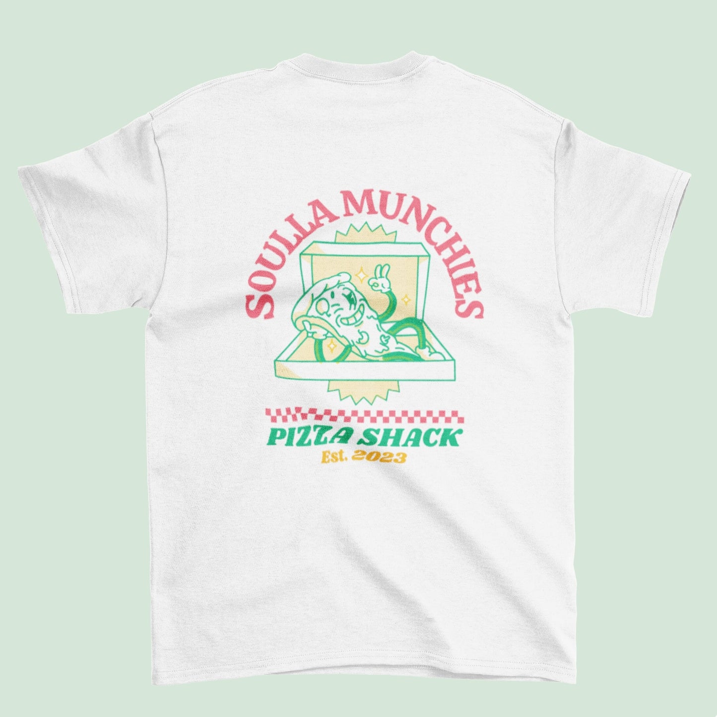 Soulla Munchies Oversized Pizza Shack Tee