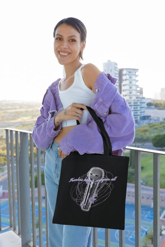 Fearless Hearts Taylor Swift Zipper Tote Bag