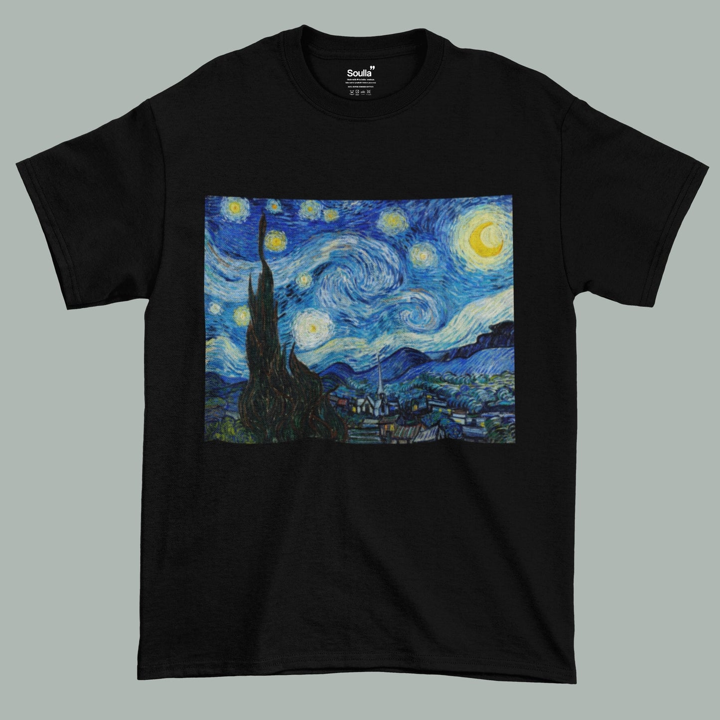 Starry Night Van Gogh Oversized T-shirt