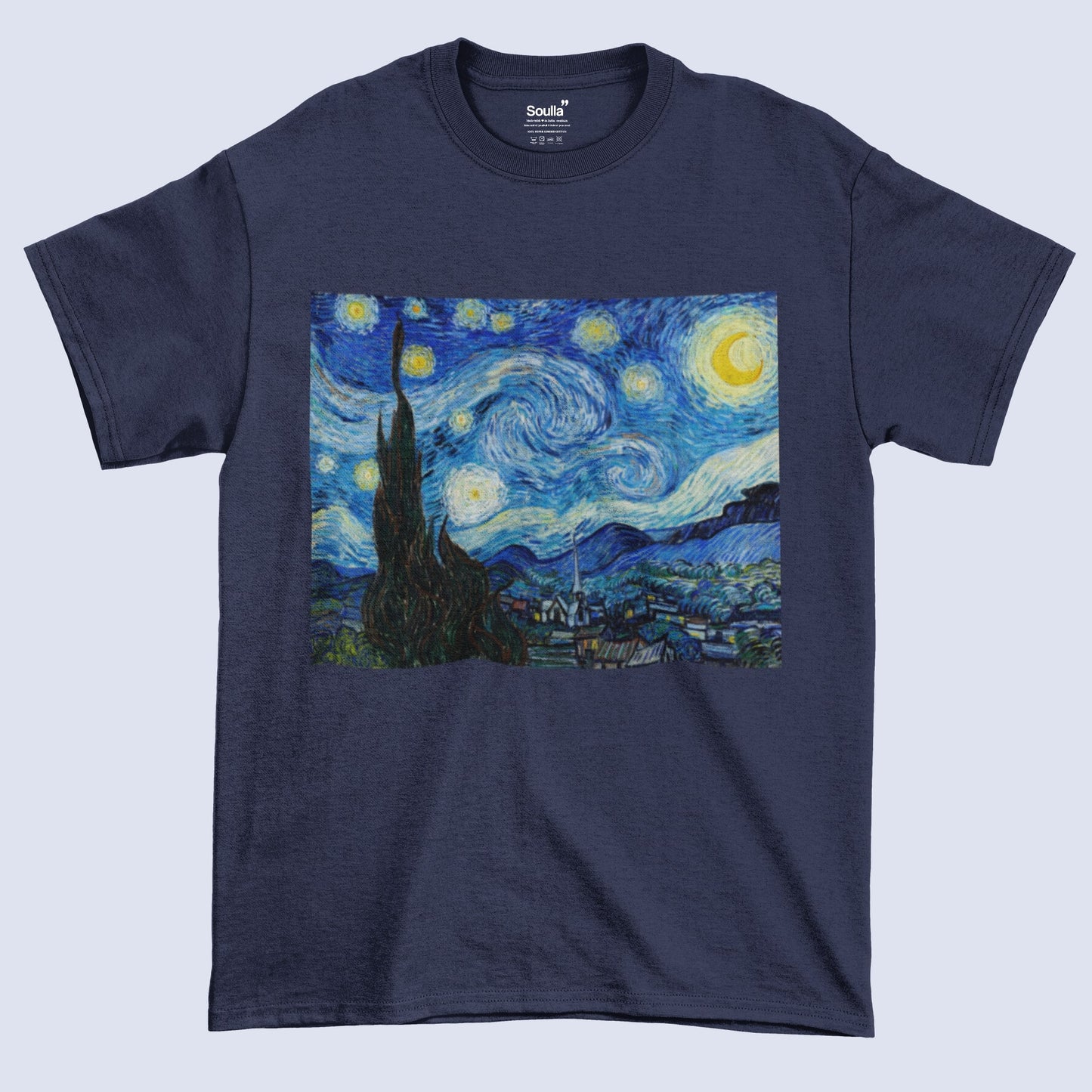 Starry Night Van Gogh Oversized T-shirt